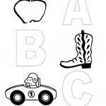 alphabet coloring pages printables  kids  word search