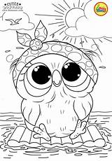 Coloring Pages Cute Kids Bojanke Animal Print Cuties Printable Owl Sheets Bontontv Bonton Printables Preschool Easy Books Book Tv Choose sketch template