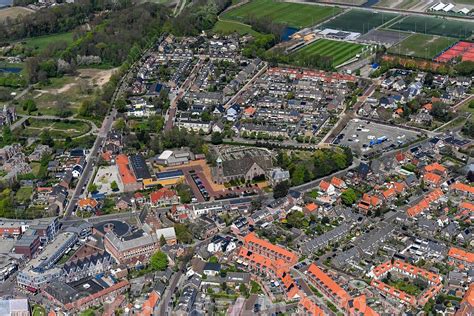 hollandluchtfoto noordwijkerhout luchtfoto centrum