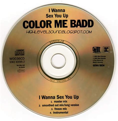 Highest Level Of Music Color Me Badd I Wanna Sex You Up