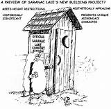 Outhouse Clipart Library Clip Cliparts sketch template