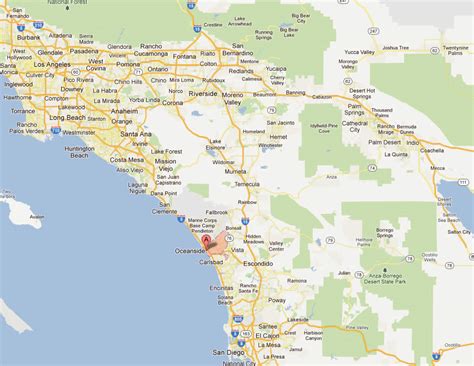 oceanside california map