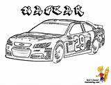 Coloring Nascar Pages Cars Car Sports Race Choose Board Sheets Printable sketch template
