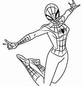 Spider Coloring Girl Pages Woman Printable Color Getcolorings Getdrawings sketch template