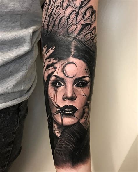 Kat Von D Tattoo By Anrijs Straume Sleeve Tattoos Ink