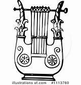 Lyre Drawing Clipart Illustration Royalty Getdrawings Prawny Vintage sketch template