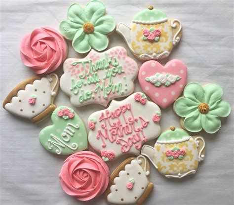 mothers day cookies     mom  mothers day