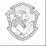 Gryffindor Crest Potter Harry Coloring Hogwarts Pages Ravenclaw Drawing House Slytherin Houses Pottermore Ausmalbilder Griffindor Hufflepuff Printable Template Wappen Drawings sketch template