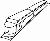 Train Coloring Draw Pages Bullet Speed High Trains Color Subway Getcolorings Printable Steam Getdrawings sketch template