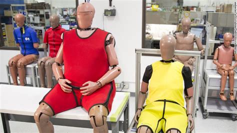 Crash Test Dummies Need To Look Like Real People And For Americans
