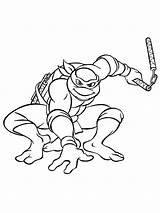 Turtles Michelangelo Mutant Turtle Coloring4free sketch template