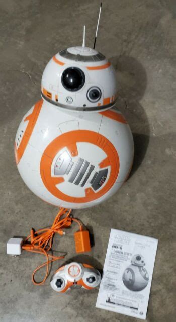 spin master star wars bb 8 fully interactive droid white orange for
