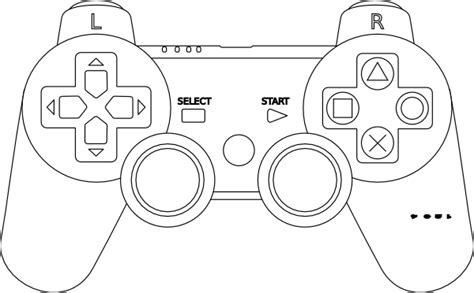 game controller coloring page soski groups game