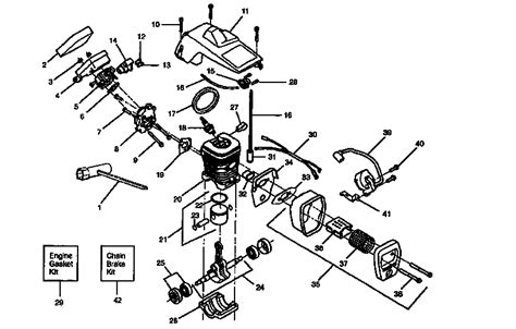 craftsman  cc chainsaw parts diagram chicfer