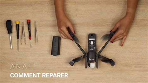 parrot anafi comment reparer son drone youtube