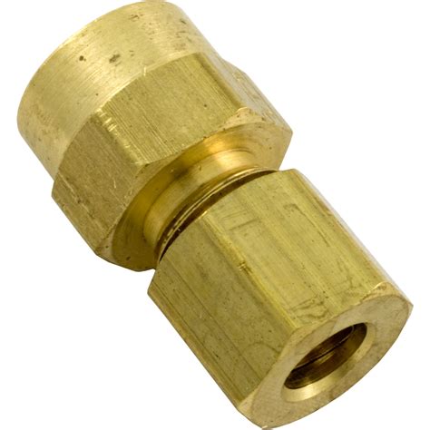 compression fitting    tube brass
