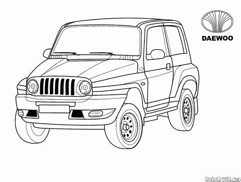 jeep truck coloring pages ford  kids activity book