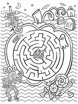 Maze Crayola sketch template