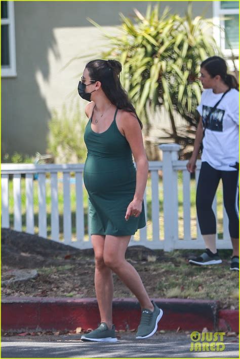Pregnant Lea Michele Emerges After Sharing Her Tribute To