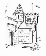 Castles Knights Knight Ausmalbilder Structures Mewarnai Letzte sketch template