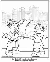Coloring Pages Bahamas Juliette Low Guide Gordon Girl Bahamian Makingfriends Printable Color Print Getdrawings Getcolorings Scouts Thinking Choose Board Colorings sketch template