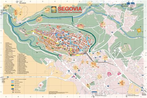 segovia  city map