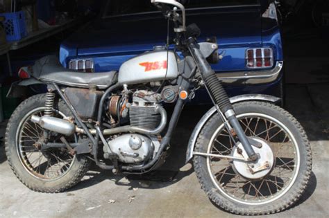bsa  victor special motorcycle
