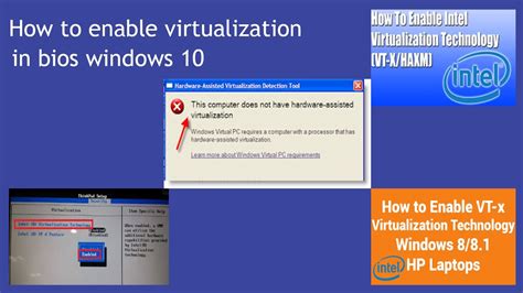 enable virtualization  bios windows  youtube