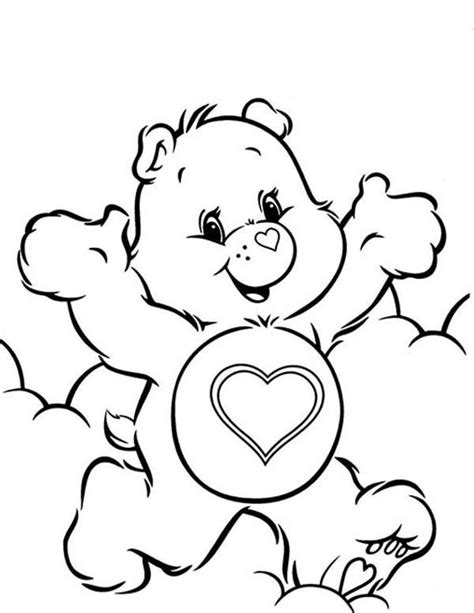 cb bears coloring pages learny kids