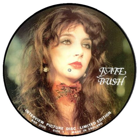 Kate Bush Interview Picture Disc Uk Picture Disc Lp Vinyl