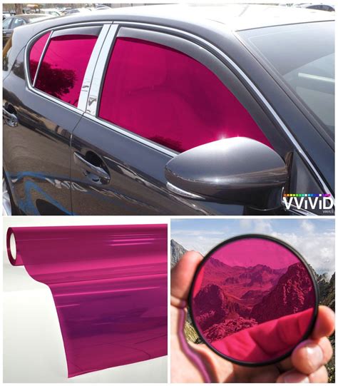 vvivid pink transparent window tint  vvivid shop