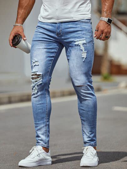 men jeans shop men jeans online shein uk