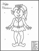 Christmas Number Color Elf Coloring Pages Printables Printable Colour Numbers Games Shelf Clipart Drawing Kids Feliz Navidad Worksheets Rocks Merry sketch template