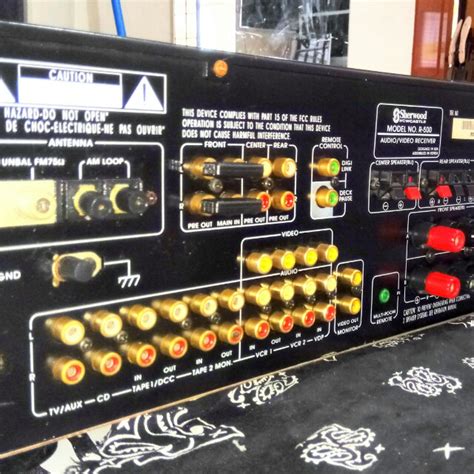 rare vintage sherwood newcastle  av receiver model   audio  audio equipment