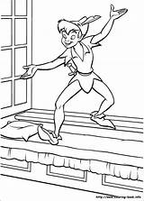Coloring Pan Peter Pages Disney Kids Colouring Adult Fairy Sheets Printable sketch template