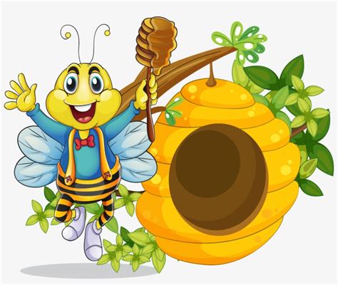 honey bee   hive clipart