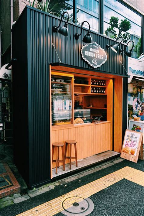 black container coffee shop   street homemydesign