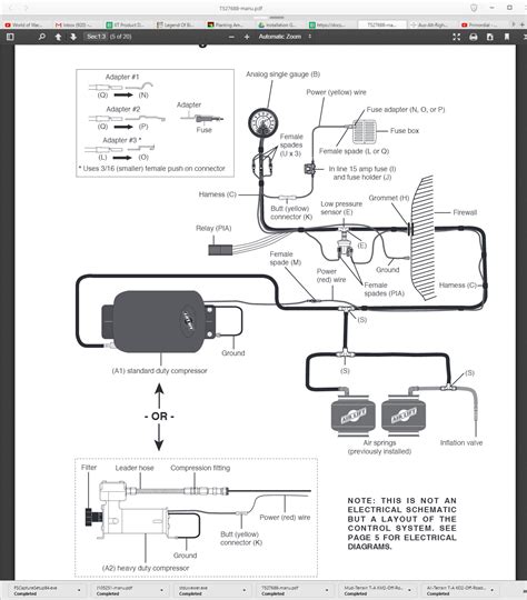 air lift wiring diagram