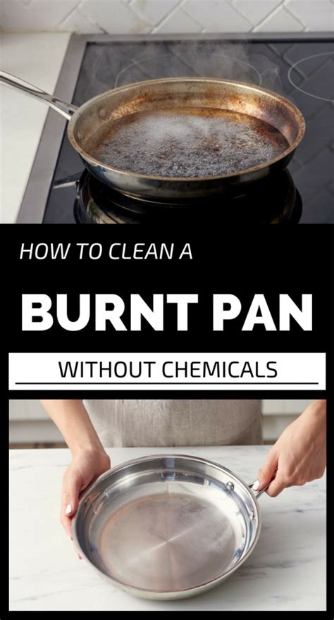 clean  burnt pan  chemicals cleaningtipsnet