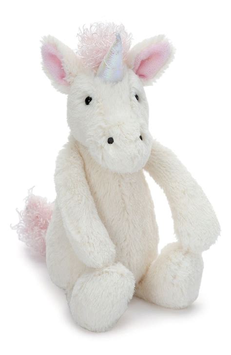 infant girls jellycat small bashful unicorn stuffed animal unicorn