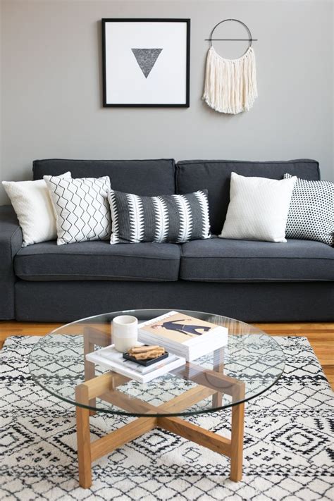 gray couch decor ideas  pinterest gray couch living