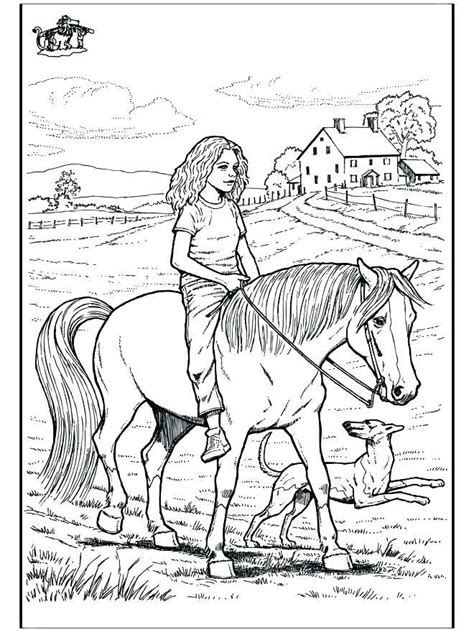 coloring horseback riding coloring pages horse coloring horse