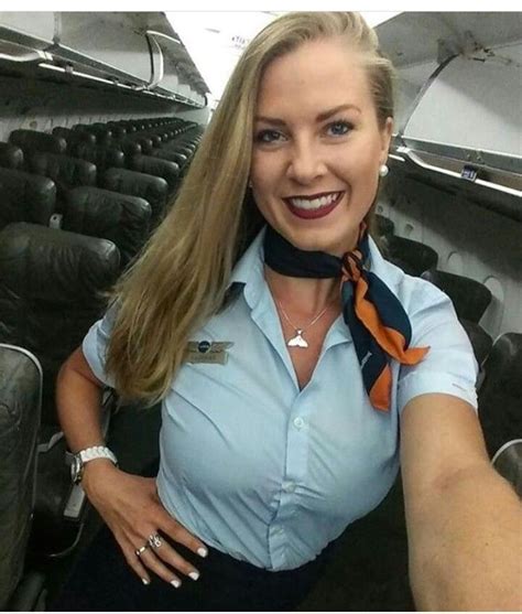 Hot Flight Attendant Airline Attendant Female Pilot Cabin Crew