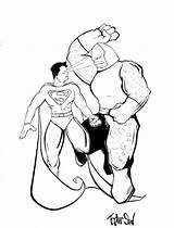 Superman Darkseid Super Man Coloring Pages Clipart Cliparts Clip Template Use Clipartbest Artist sketch template