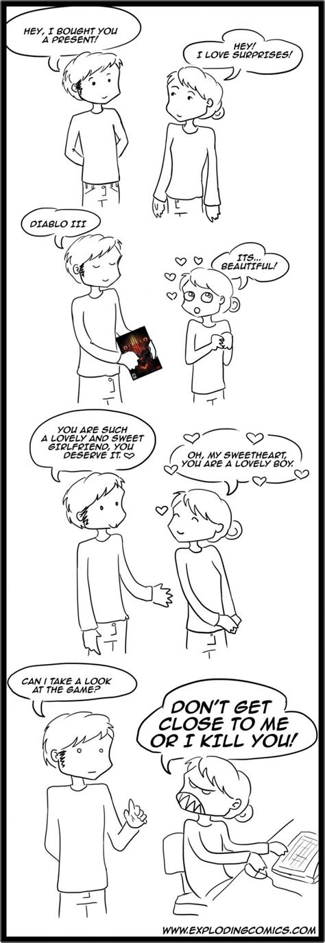 diablo 3 relationship explodingcimics gamer comics funny comics and strips cartoons