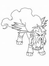 Pokemon Entei Coloring Pages Celebi Color Ponyta Deoxys Sheets Fire Coloriage Printable Getdrawings Print Legendary Getcolorings Dessin Popular Hellokids Infernape sketch template