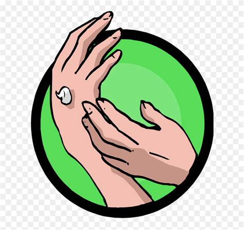Back Rub Clipart Hand Massage Clip Art Png Download