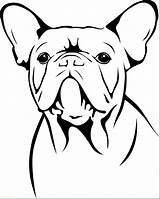 Bulldog Bull Coloring Pages French Drawing Dog Easy Bulldogs Drawings American Draw Sketch Printable Puppy Cute Color Bucking Head Georgia sketch template
