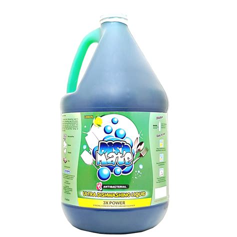 dishmate ultra dishwashing liquid  antibacterial action soap king
