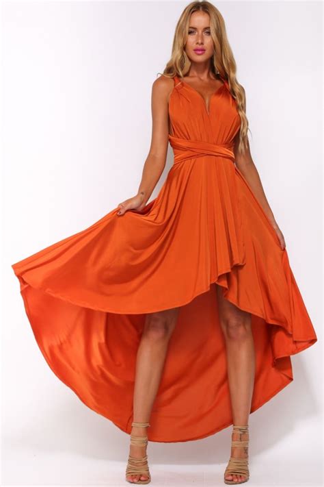 orange dresses  attractive   brides thefashiontamercom